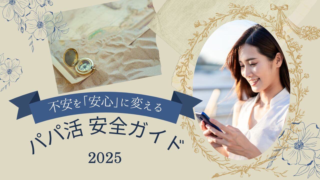 【2025年最新】安全なパパ活アプリおすすめランキングTOP5！優良パパの見極め方と身バレ防止策の全て