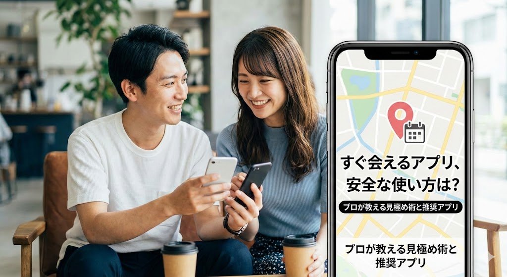 「すぐ会える＝危険」は誤解？プロが教える安全なアプリ5選と地雷回避術