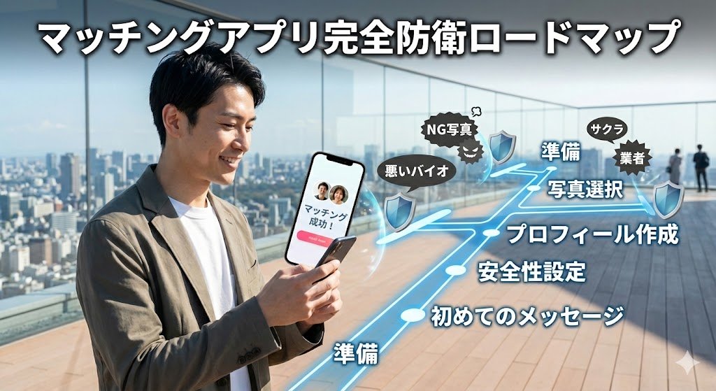 マッチングアプリ初心者は何から始める？女性の痛いNG行動と初デート術