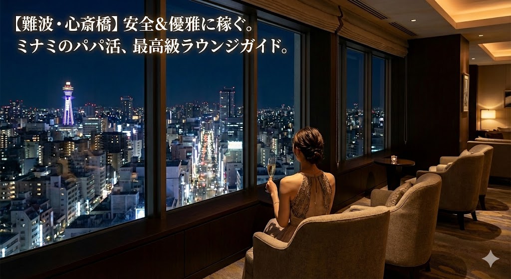 【プロ監修】難波・心斎橋(ミナミ)パパ活の教科書｜安全な顔合わせ場所と相場・危険回避術
