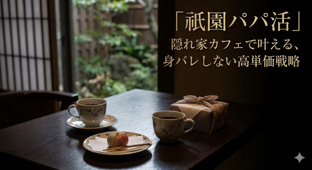 【プロ解説】祇園パパ活の相場と「顔合わせ」に最適なカフェ5選！身バレせず高単価を狙う戦略