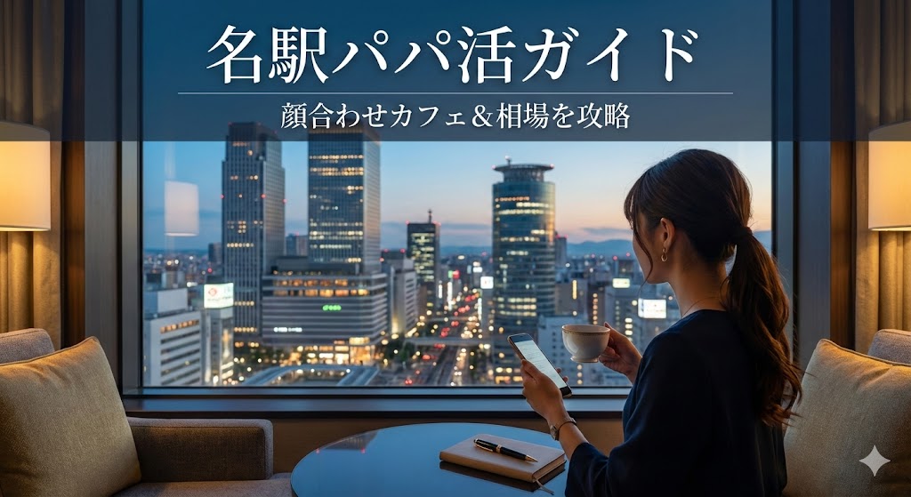 【プロ監修】名駅パパ活で失敗しない！顔合わせカフェ5選とリアルな相場・安全ガイド