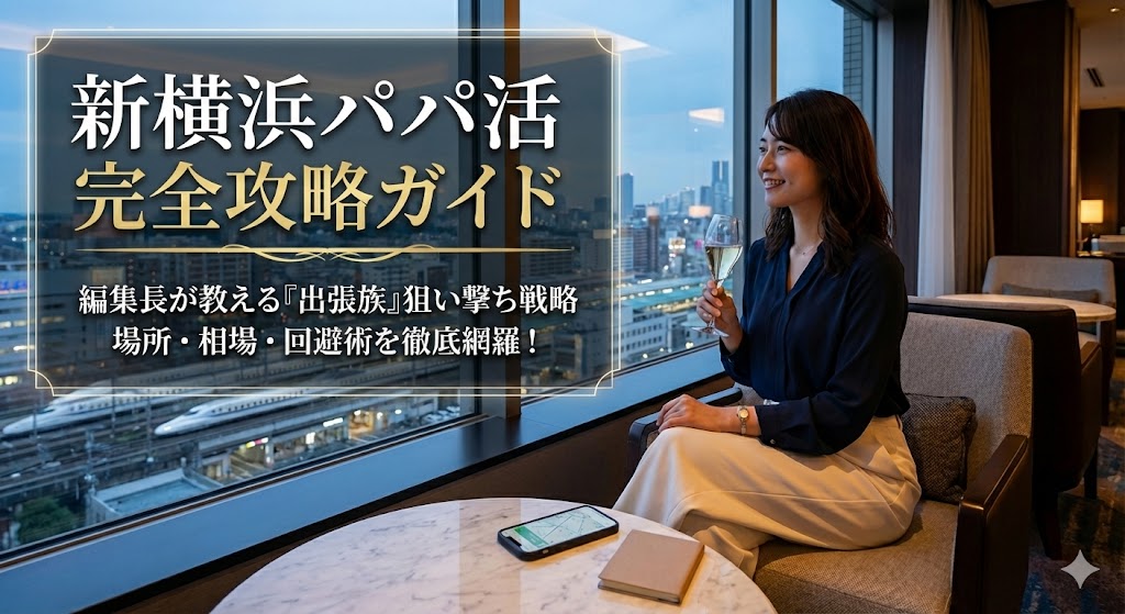 新横浜パパ活の完全攻略ガイド｜出張族を狙い撃ちする「場所・相場・回避術」を編集長が解説