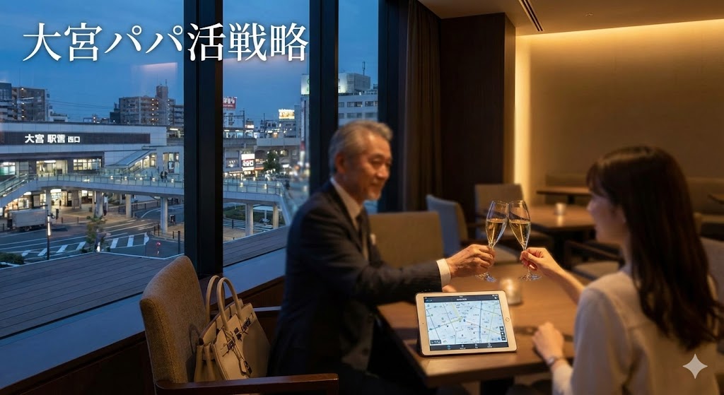 【女性コンサル監修】大宮パパ活の相場と攻略法｜経営者が「地元でバレずに」遊ぶための全戦略