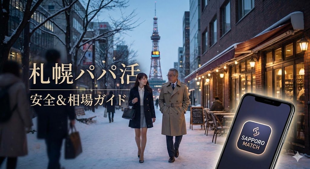【札幌パパ活】プロが教える相場と安全な稼ぎ方｜おすすめアプリ・危険エリア完全ガイド